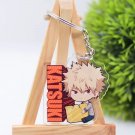 My Hero Academia Chibi Katsuki Bakugou Acrylic Keychain Keyring Pendant Anime Boku No Hero