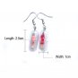 Handmade Kawaii 3D Capsule Pill Medication Drop Earrings Kawaii Cute Japanese Korean Pastel
