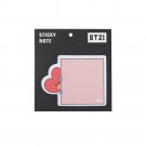 BTS Bangtan Boys Tata V Memo Pad Sticky Notes Stationery School Supplies Kpop
