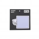 BTS Bangtan Boys Van Memo Pad Sticky Notes Stationery School Supplies Kpop