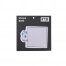 BTS Bangtan Boys Mang Jhope Memo Pad Sticky Notes Stationery School Supplies Kpop