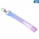 BLACKPINK Jennie Lanyard Keychain Keyring Pendant Phone Strap ID Card Holder Kpop
