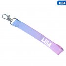 BLACKPINK Lisa Lanyard Keychain Keyring Pendant Phone Strap ID Card Holder Kpop