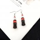 Handmade Coke Cola Drink Drop Earrings Food Soda Fizzy Drink Korean Japanese Kawaii Resin Jewelry