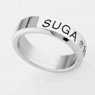 BTS Suga Bias Name Ring Band Bangtan Boys Jewelry Accessories Kpop BT21