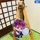 BTS Bangtan Boys Chibi Cartoon Acrylic Keychain Keyring Kpop Army Bomb Pendant Accessories