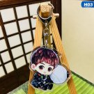 BTS Bangtan Boys Chibi Cartoon Acrylic Keychain Keyring Kpop Army Bomb Pendant Accessories