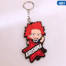 My Hero Academia Kirshima Rubber Keychain Keyring Pendant Accessories Boku No Hero Anime Japanese