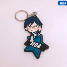 My Hero Academia Tenya lIda Rubber Keychain Keyring Pendant Accessories Boku No Hero Anime