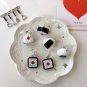 Handmade Japanese Sushi Onigiri Food Drop Earrings Kawaii Cute Korean Rice Balls Funny Jewelry