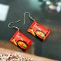 Handmade Ramen Instant Noodles Drop Earrings Kawaii Cute Japanese Food