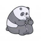 We Bare Bears Panda Bear Enamel Pin Brooches Lapel Badge Korean Kawaii Cute Animal