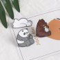 We Bare Bears Panda Bear Enamel Pin Brooches Lapel Badge Korean Kawaii Cute Animal