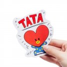 BTS Bangtan Boys BT21 Tata V Stickers Laptop Phone Suitcase Scrapbooking