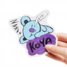 BTS Bangtan Boys BT21 Koya Rapmon Stickers Laptop Phone Suitcase Scrapbooking