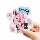 BTS Bangtan Boys BT21 Cooky Jungkook Stickers Laptop Phone Suitcase Scrapbooking