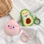 Apple Airpods Cute Avocado Fruit Cover Bluetooth Wireless Earphone Japanese Korean Cover Kawaii