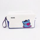 BTS Bangtan Boys BT21 Mang Pencil Case Stationery Pouch Bag School Supplies Kpop Canvas