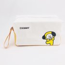 BTS Bangtan Boys BT21 Chimmy Pencil Case Stationery Pouch Bag School Supplies Kpop Canvas