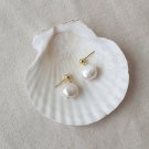Fresh Water Pearls Stud Earrings French Baroque Statement Drop Small Simple Jewelry