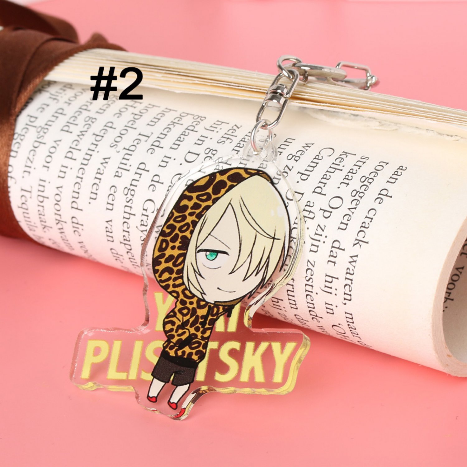 Yuri On Ice Acrylic Keychain Keyring Pendant Accessories Anime Japanese