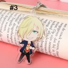 Yuri On Ice Acrylic Keychain Keyring Pendant Accessories Anime Japanese
