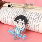 Yuri On Ice Acrylic Keychain Keyring Pendant Accessories Anime Japanese