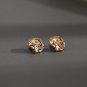 Vintage Retro Moon Sun Round Stud Earrings Exquisit Women Party Jewelry Korean Trendy