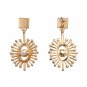 Simulated Pearls Drop Earrings Charms Bridal Dangle Korean Elegant Earrings Bijoux Jewelry