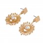 Simulated Pearls Drop Earrings Charms Bridal Dangle Korean Elegant Earrings Bijoux Jewelry