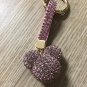 Rhinestone Crystal Keychain Keyring Tassel Mickey Bear BallPendant Bag Pendant Accessory Woman