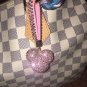 Rhinestone Crystal Keychain Keyring Tassel Mickey Bear BallPendant Bag Pendant Accessory Woman