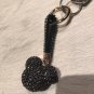 Rhinestone Crystal Keychain Keyring Tassel Mickey Bear BallPendant Bag Pendant Accessory Woman