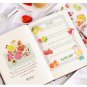 50Pcs Cute Japanese Fruit Summer Stationery Stickers Kawaii Paper Kids DIY Scrapbooking Diary
