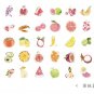 50Pcs Cute Japanese Fruit Summer Stationery Stickers Kawaii Paper Kids DIY Scrapbooking Diary