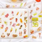 50Pcs Cute Japanese Ice Cream Summer Stationery Stickers Kawaii Paper Kids DIY Scrapbooking Diary