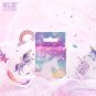 45Pcs Cute Unicorn Magical Pretty Stationery Stickers Kawaii Paper Kids DIY Scrapbooking Diary
