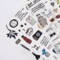 6 pcs/pack Paris London Travel Sticker Decoration Scrapbooking Label Kawaii Korean Stationery
