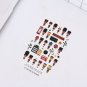 6 pcs/pack Paris London Travel Sticker Decoration Scrapbooking Label Kawaii Korean Stationery