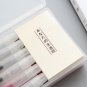 12 Pcs/lot Muji Style Gel Pen 0.5mm Color Ink Pen Maker Pen School Office Supply