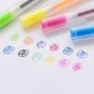 12 Pcs/lot Muji Style Gel Pen 0.5mm Color Ink Pen Maker Pen School Office Supply