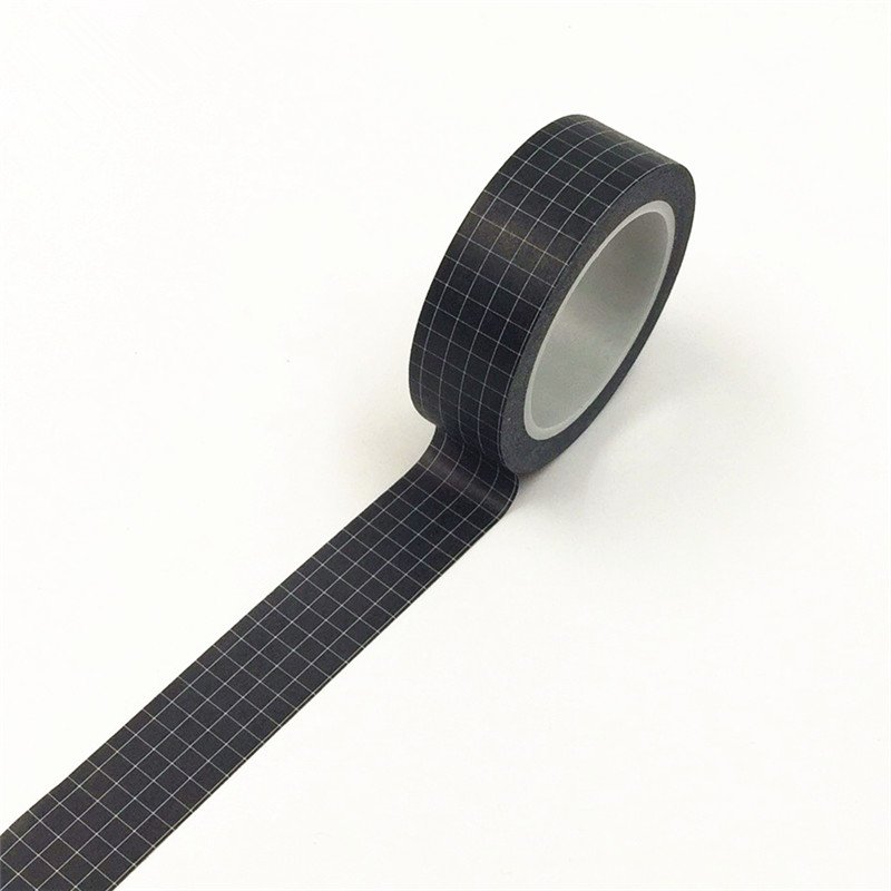 10M Grid Square Line Washi Tape Japanese DIY Planner Masking Tape Adhesive Stickers Stationery
