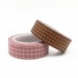10M Grid Square Line Washi Tape Japanese DIY Planner Masking Tape Adhesive Stickers Stationery