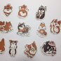 Kawaii Cute Dog Corgi Decorative Stickers Sanrio Japanese Cute DIY Scrapbooking Diary Album Label