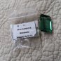Large Moldavite Polished Faceted Emerald cut Stone 39.10 Ct  Green Beauty.