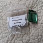 Large Moldavite Polished Faceted Emerald cut Stone 39.10 Ct  Green Beauty.
