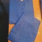 Scrubs Shirt and Pants Set Royal Blue S,M,L,XL Free Shipping