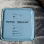 Tin Folk Art Tray Opthalmic Merck  PA Dutch 8"x8" Advertisements trays