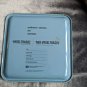 Tin Folk Art Tray Opthalmic Merck  PA Dutch 8"x8" Advertisements trays