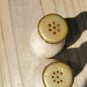 Vintage mid century Miniature Milk Bottles Salt And Pepper Shakers free shipping